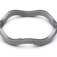 image of nested wave springs.