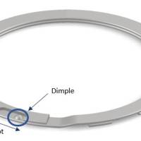 Smalley Revolox™ Self-Locking | Self-Locking Retaining Rings
